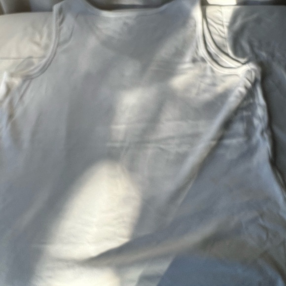 Covington Women’s White Cotton Tank Top - Picture 2 of 4